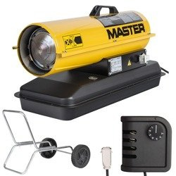 Nagrzewnica olejowa Master B 35 CED + termostat TH5 + zestaw kół