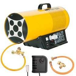 Nagrzewnica gazowa Master BLP 33ET + termostat TH5 3m + zestaw do sprzęgania butli