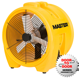 MASTER BL 8800 Wentylator osiowy, przepływ powietrza 7,800 m3/h, Gwarancja Door-To-Door!